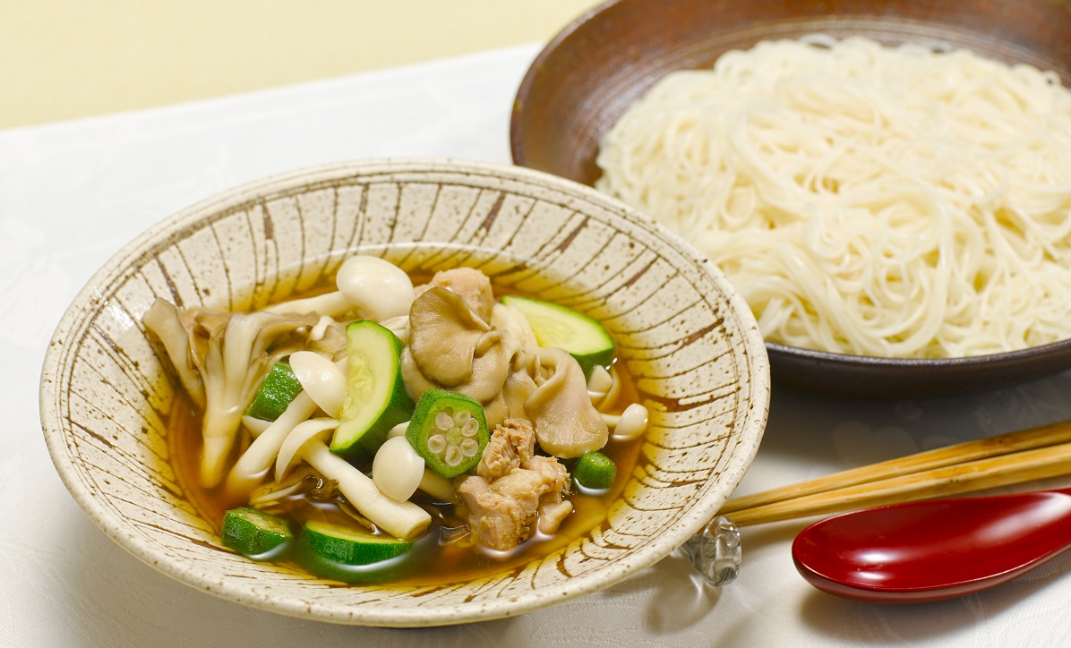 きのこのつけ麺