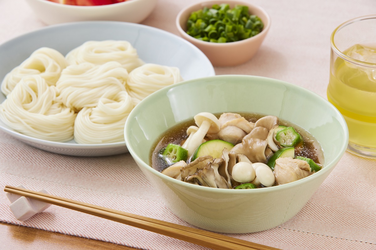 きのこのつけ麺