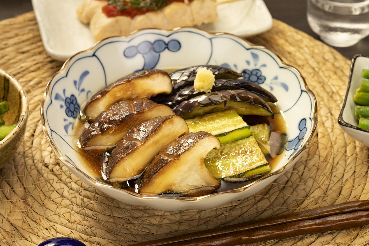 生どんこの煮びたし