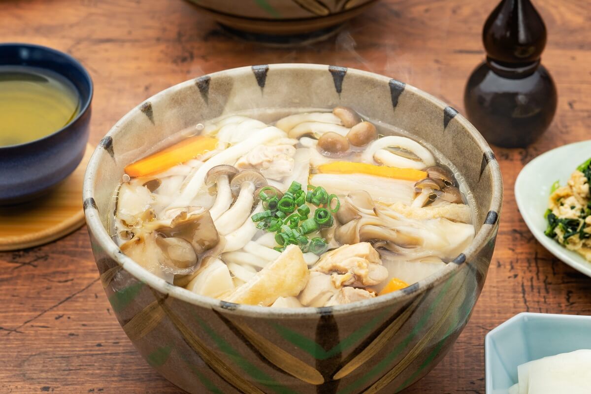 【香川県】きのこたっぷり！しっぽくうどん