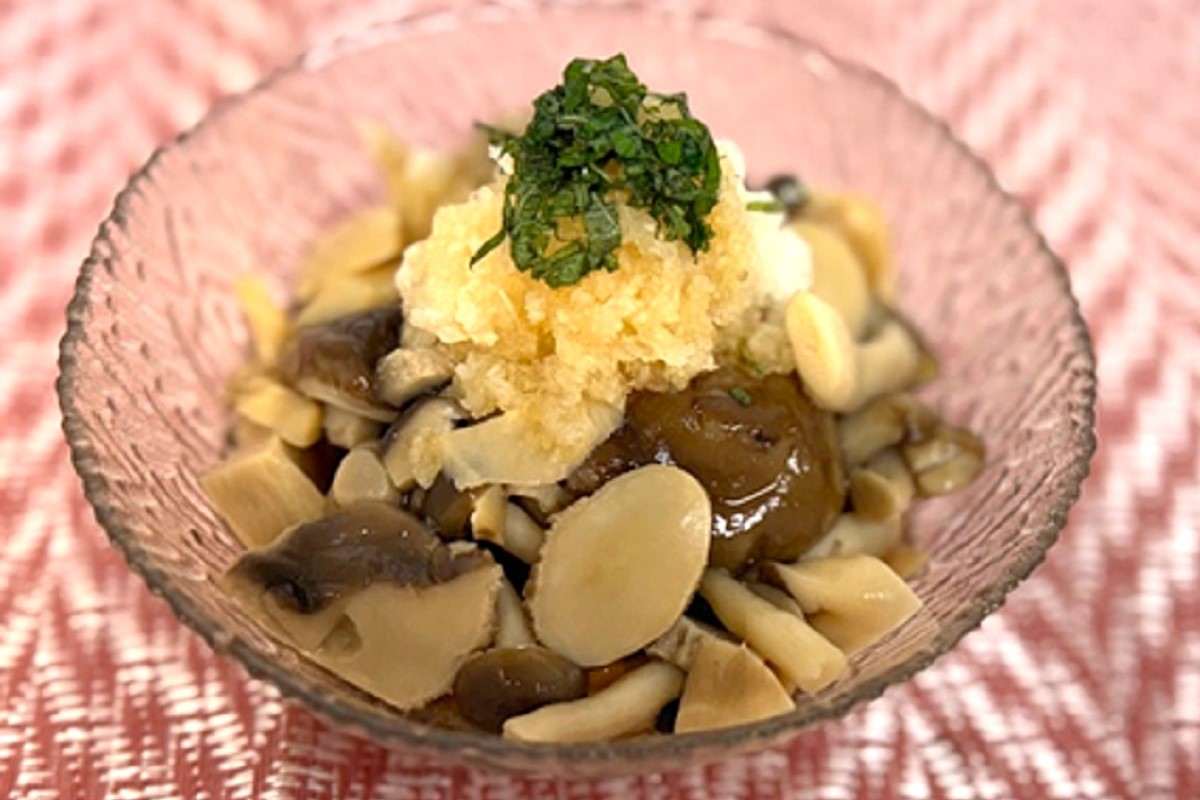 きのこの大葉おろし