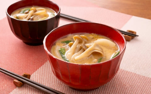 シメジの味噌汁