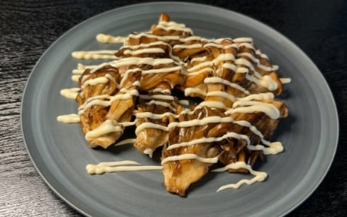 マイタケの照り焼き風マヨ