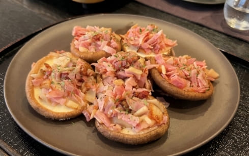 生どんこのベーコンおつまみ