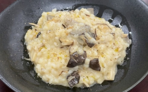 至高のきのこリゾット