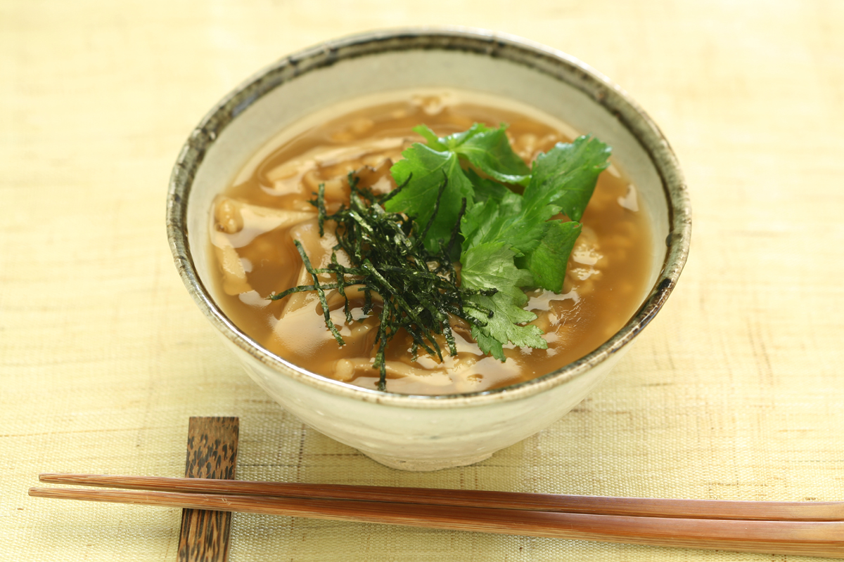 マイタケ茶がゆ(奈良県)