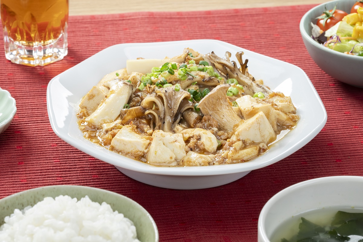 きのこたっぷり♪麻婆豆腐