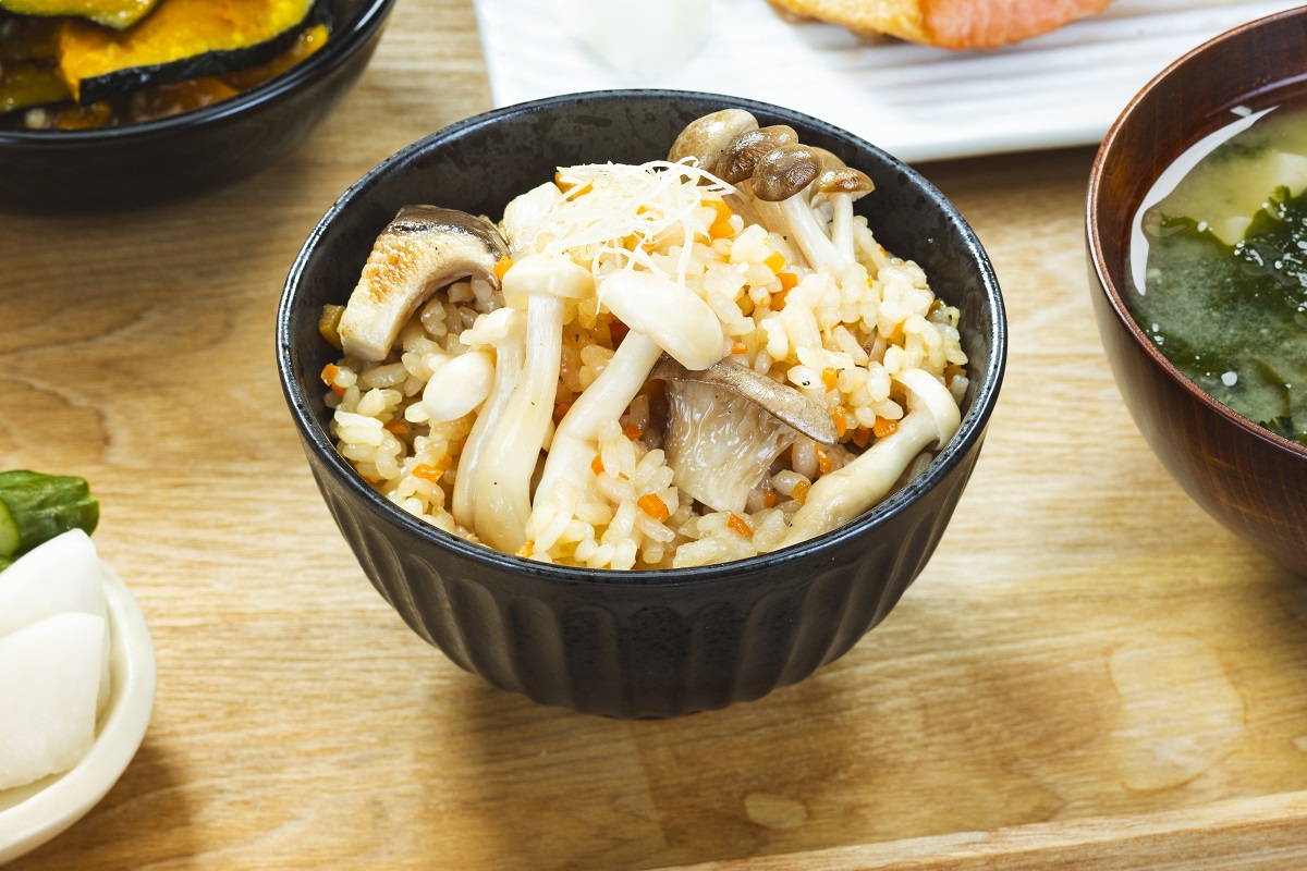 きのこたっぷり炊き込みご飯