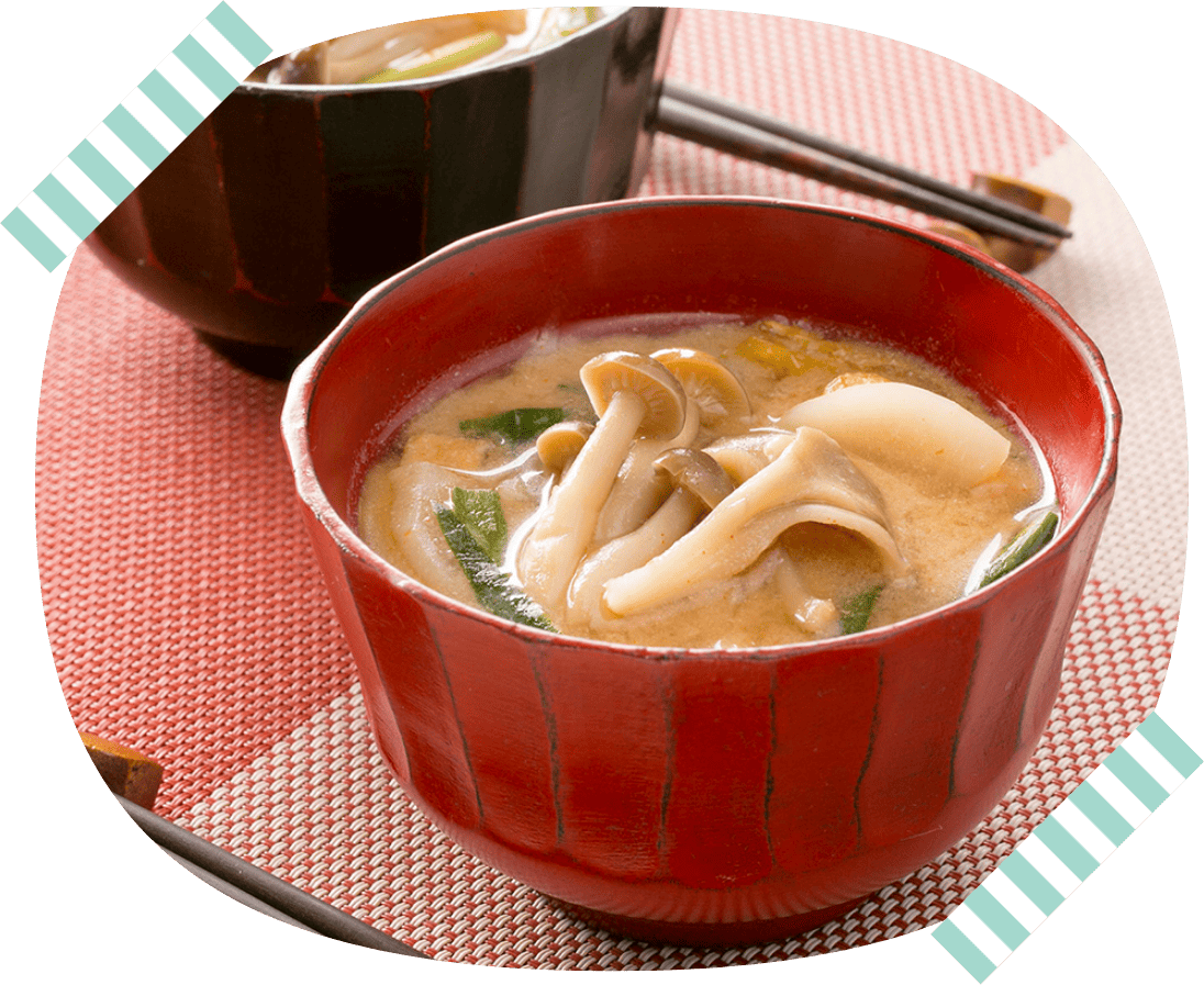 シメジの味噌汁
