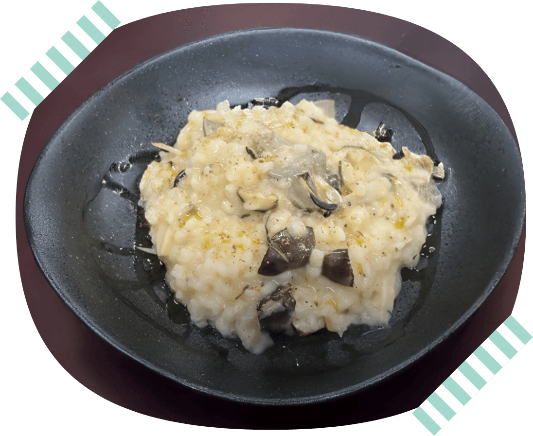 至高のきのこリゾット