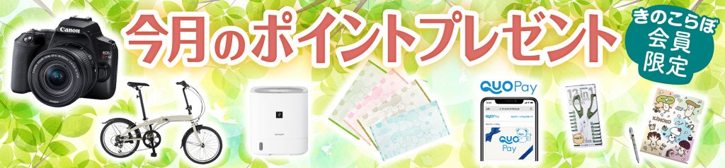 ポイントプレゼント2025年5月