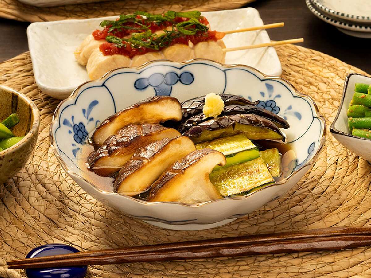 生どんこの煮びたし