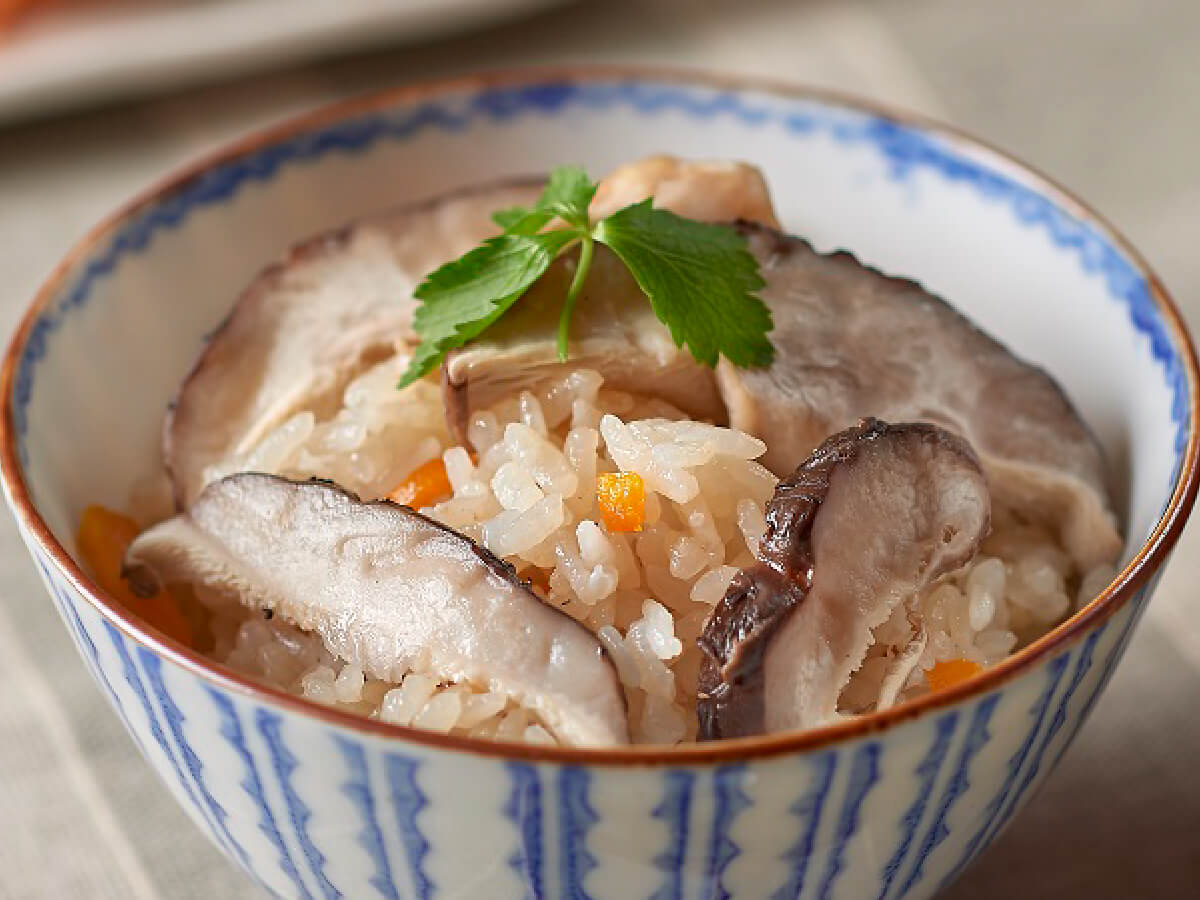 生どんこたっぷり 炊き込みご飯